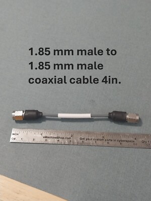 1.85 mm to 1.85 mm coaxial cable 4in. (two options)