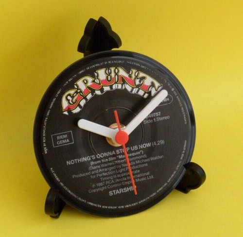 Vinyl Record DESK CLOCKS - All Upcycled Vinyl Singles Punk Hard Metal Records - Picture 347 of 436