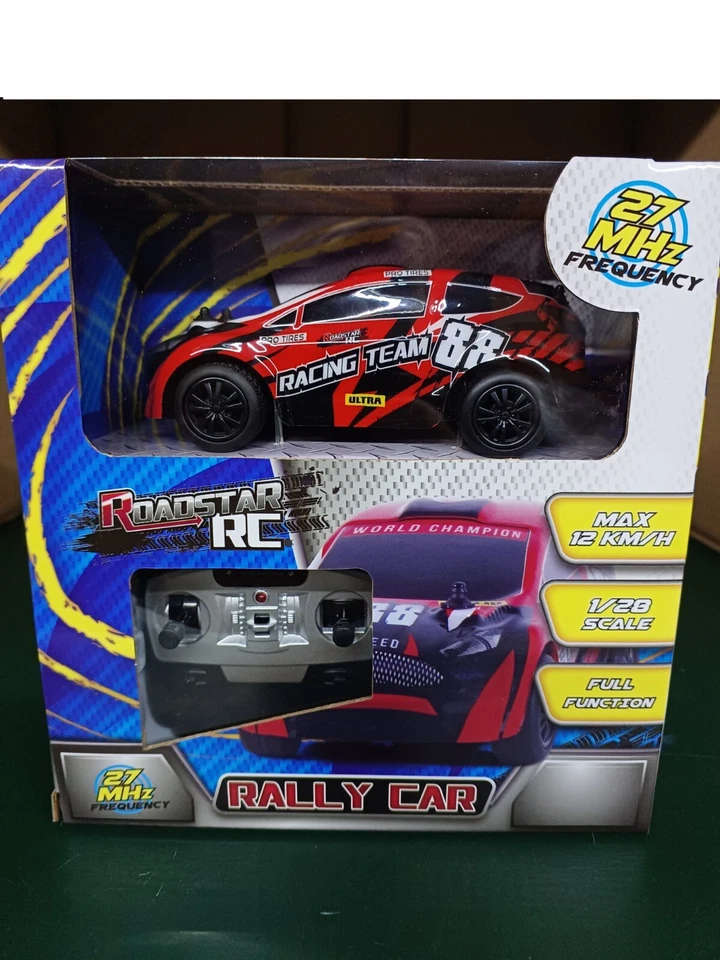 Funk Auto Spielzeug RC Fahrzeug Ferngesteuert Rally Car 14 cm Fernsteuerung Neu - Bild 2 von 3