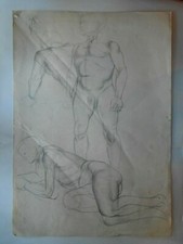 DDR Maler Professor Peuker Wolfgang Bleistift Zeichnung Original  Studien
