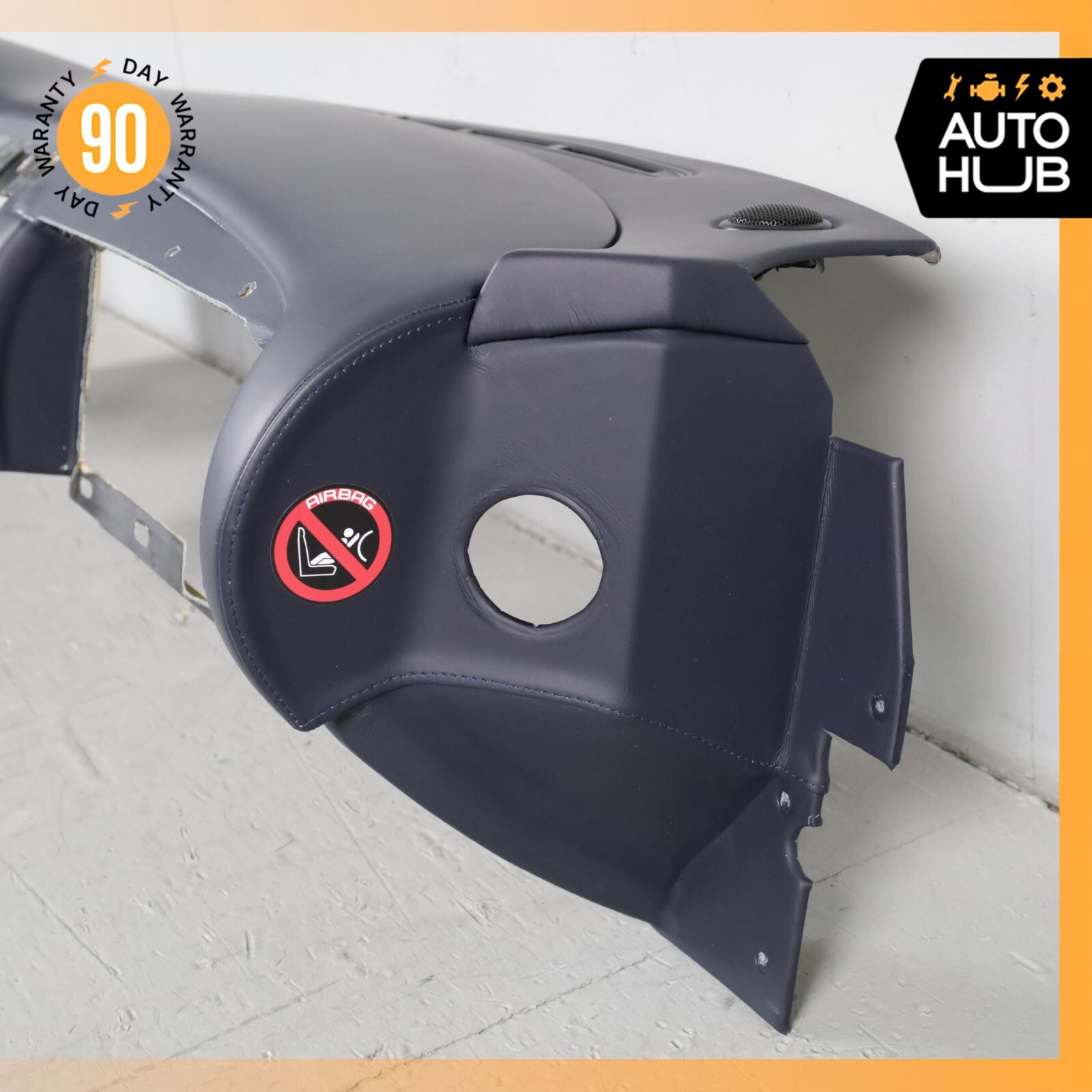 00-04 Aston Martin DB7 Vantage Leather Dashboard Dash Board Panel Blue OEM 23k