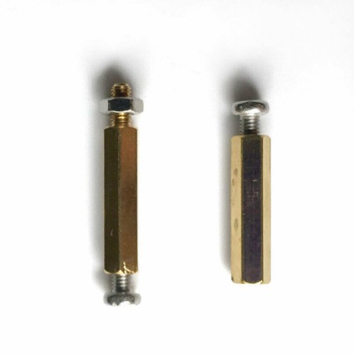Brass Male Female 200Pcs M3 Standoff Spacer PCB Hex Screws Bolts Nuts Set - Picture 5 of 6