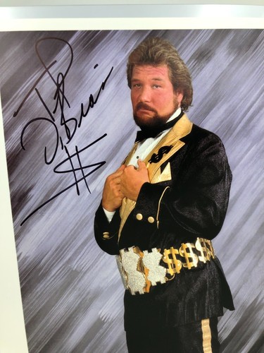 TED DiBIASE PSA AUTO Signed 8x10" Promo PHOTOGRAPH WWF Legend WWE WRESTLING HOF - Picture 2 of 8