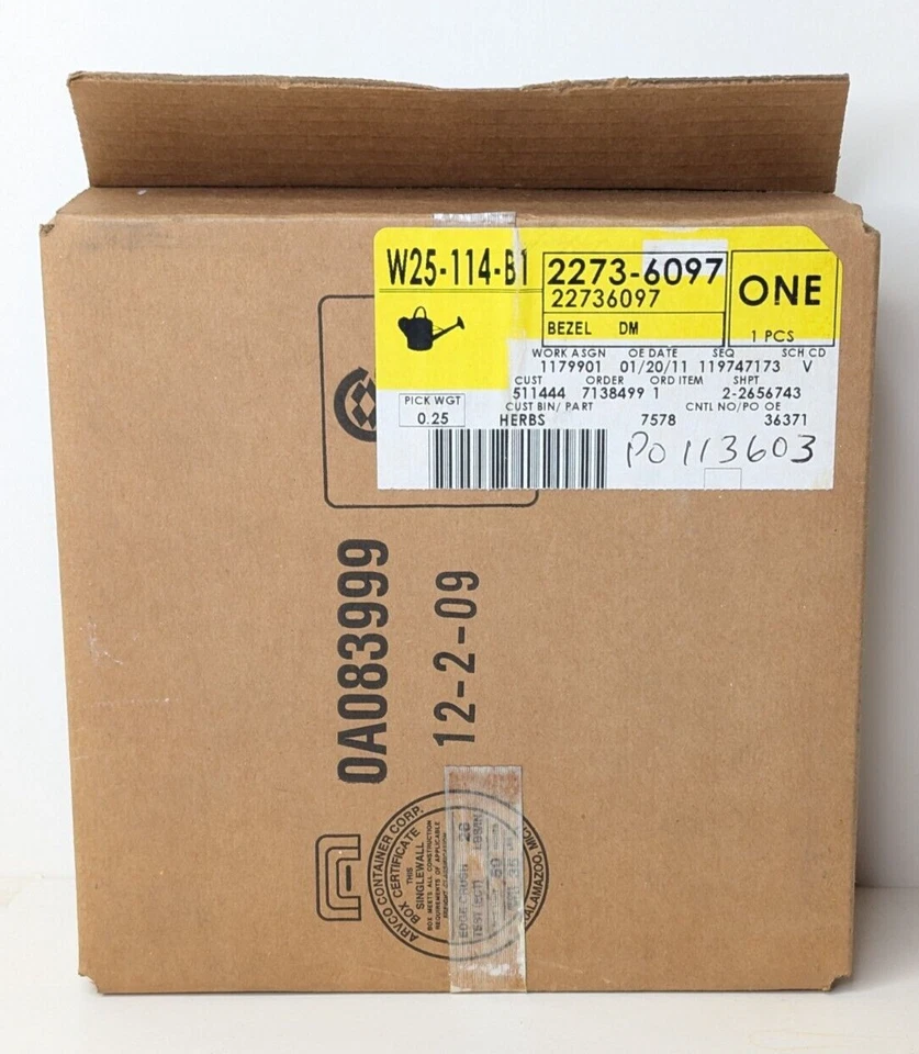 Lente de luz cúpula console superior GM 22736097 para Chevrolet Cobalt Pontiac G5 fabricante de equipamento original - Imagem 4 de 4