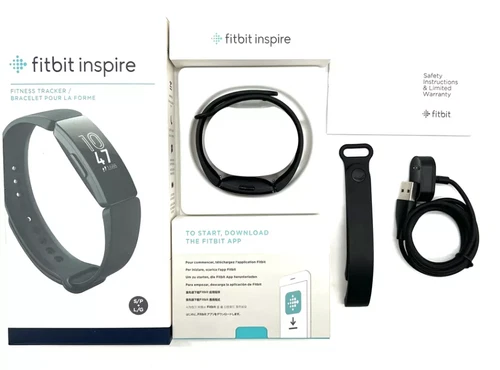 NEW Fitbit Inspire 1 Health & Fitness Tracker- Black/Red US - Picture 21 of 26