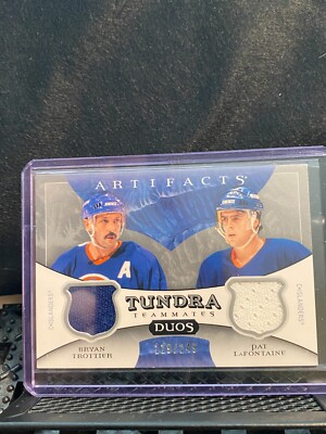 Bryan Trottier / Pat LaFontaine 2022-23 Artifacts - Tundra Teammates Duos