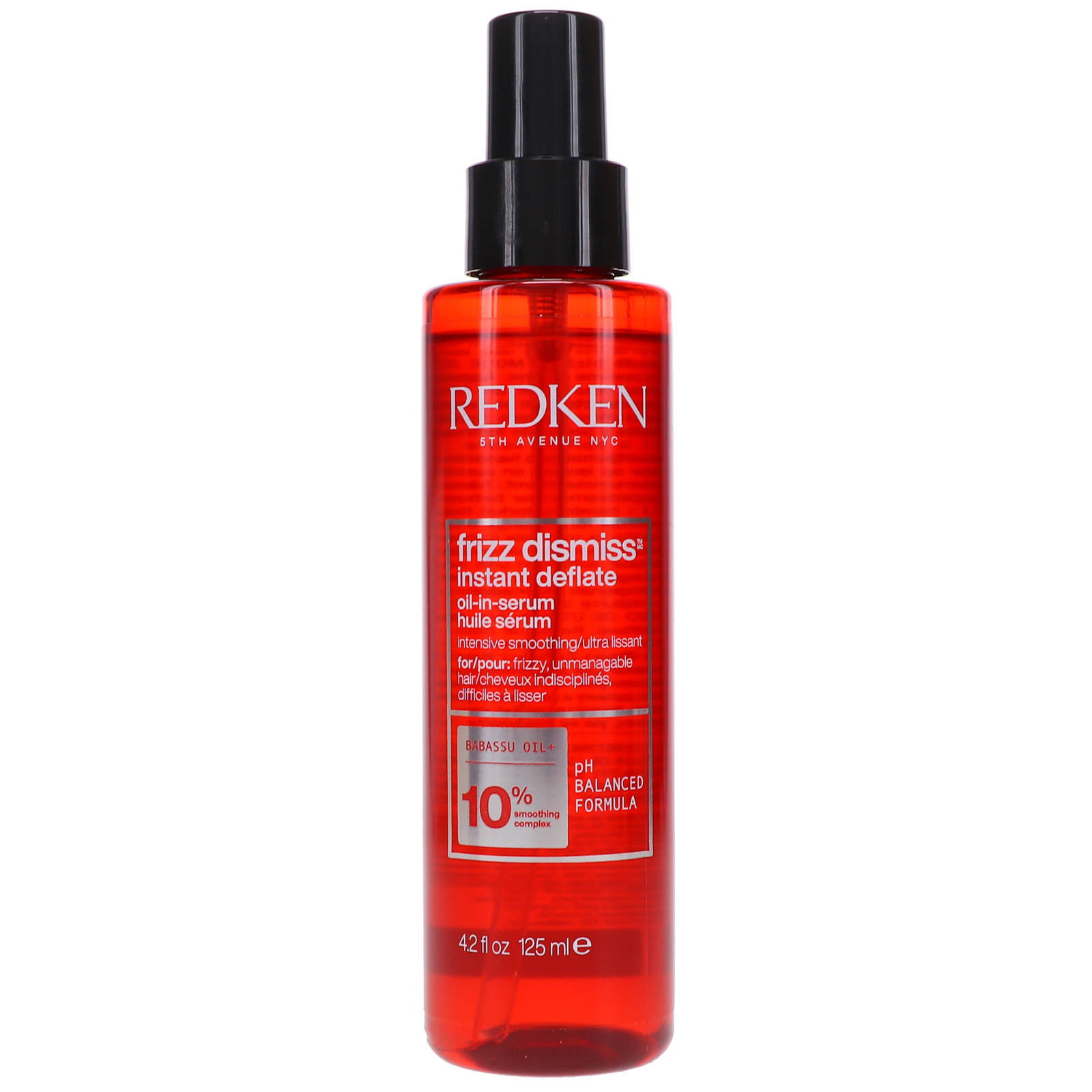 Несмываемая разглаживающая масляная сыворотка Redken Frizz Dismission Instant Deflate 4,2 унции