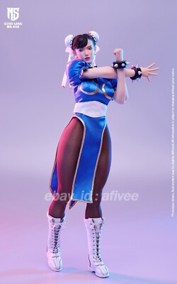 STAR MAN MS-008A 1/6 SF6 Chun-Li Action Figure With Movable Eyes