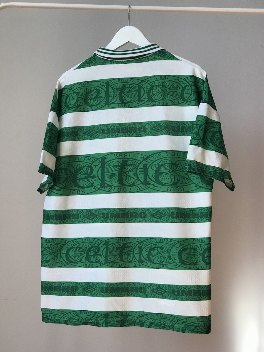 ウェア Celtic 1995/97 Home Soccer Shirt Celtic 1995 - 1997 Home football Umbro shirt size Large | eBay