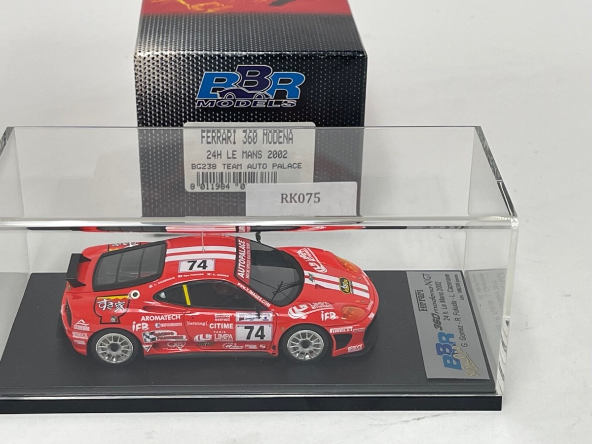 1/43 BBR Ferrari 360 Modena from 2002 Le Mans Team Auto Place