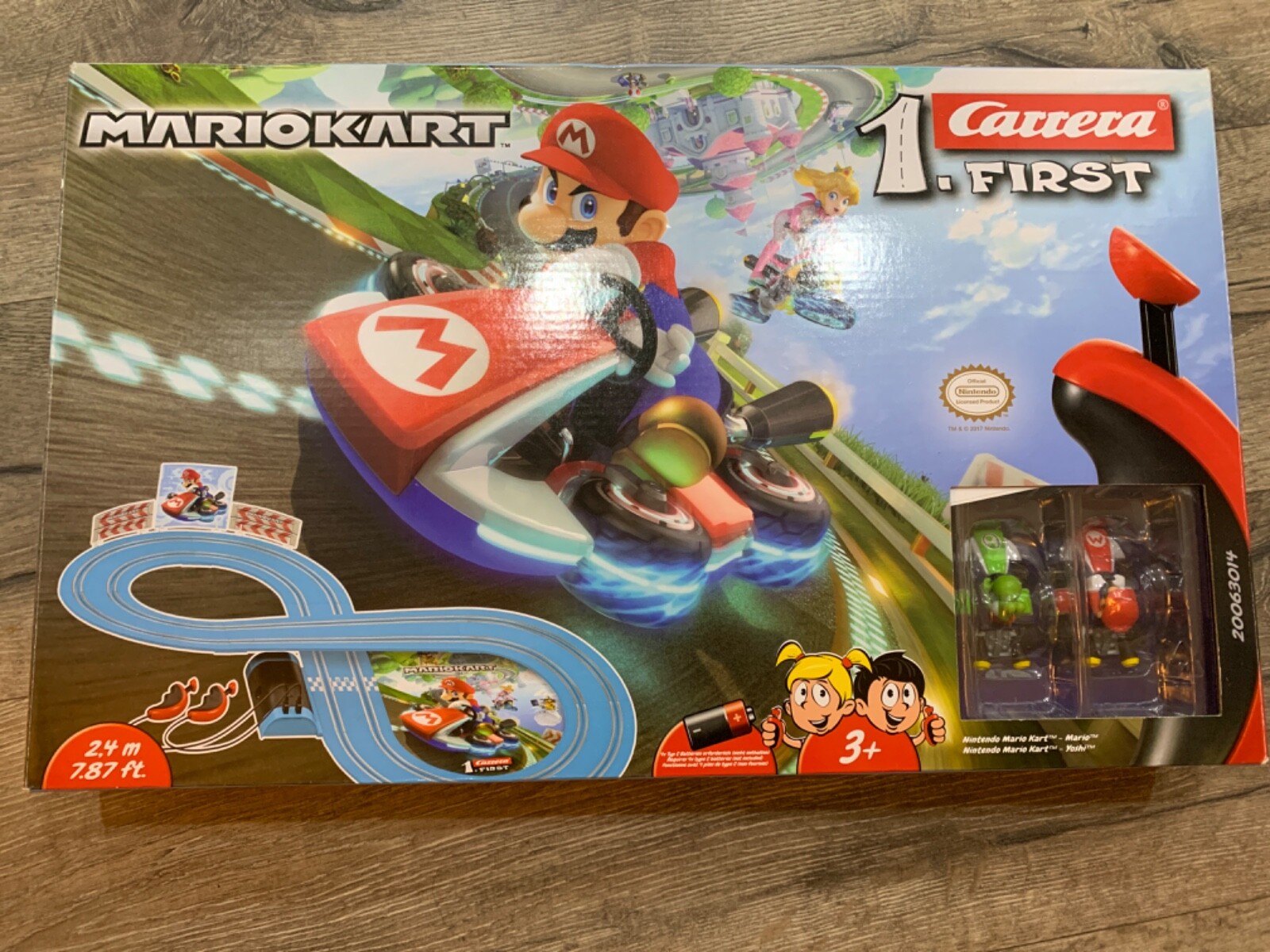 mario kart 1 first carrera