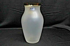 Hand Made Crystalex Bohemia Vase Made in Czech Republic