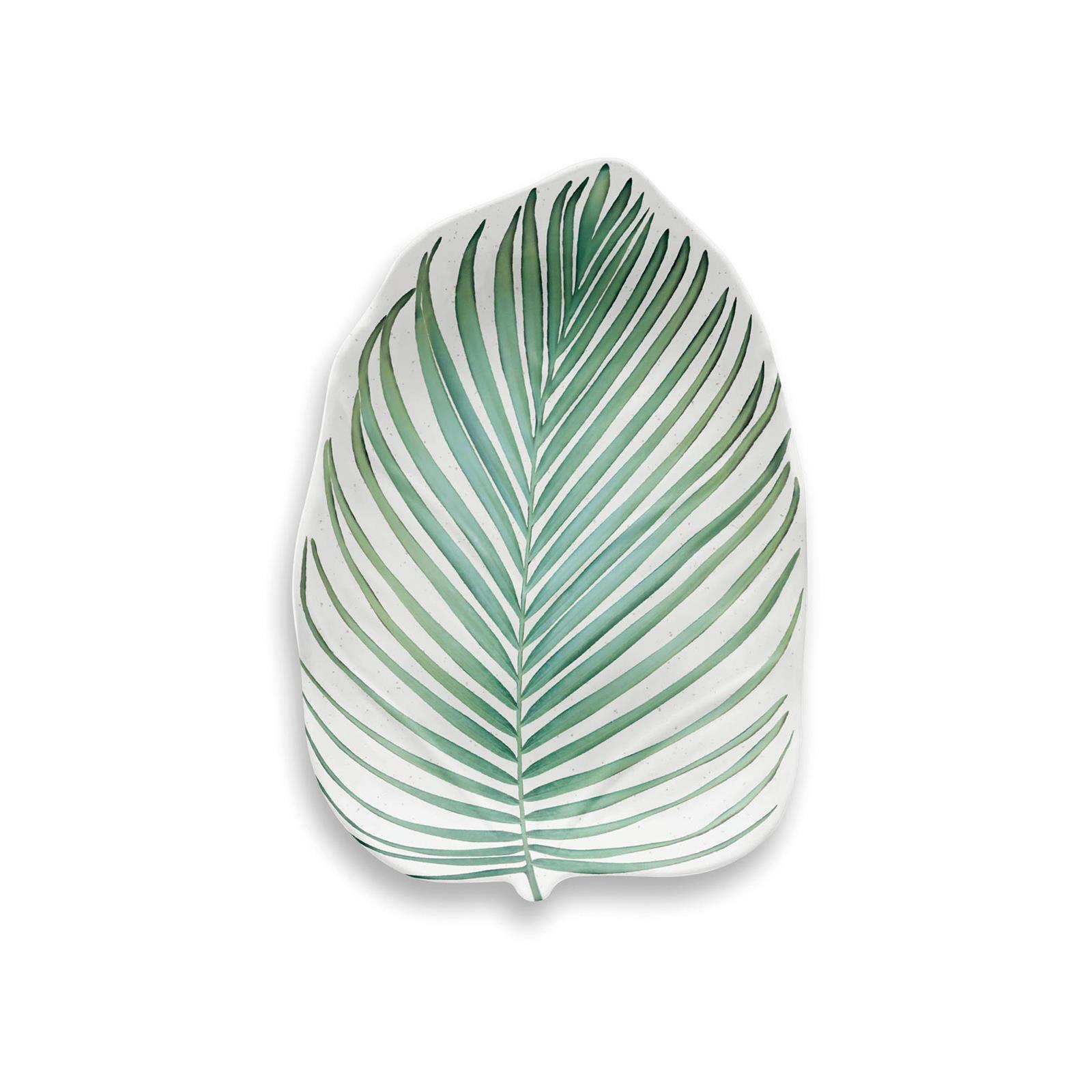 Amazon Floral Melamine/Plastic Leaf Small Serving Platter/Plate