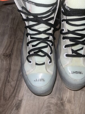 OFF WHITE x Converse ChuckTaylor All Star VOLCANIZED Hi The Ten