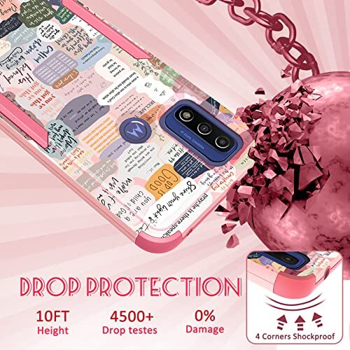 Funda para Motorola Moto G Pure/G Power 2022/G Play 2023 Christian Quotes - Imagen 5 de 7