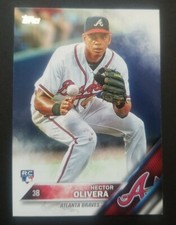 Hector Olivera 2016 Topps Rookie #219 Braves