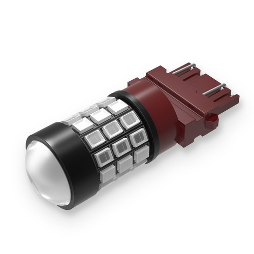Bombilla/lámpara trasera de freno con señal de giro trasera Alla Lighting 39 LED para Ford, roja - Imagen 10 de 11