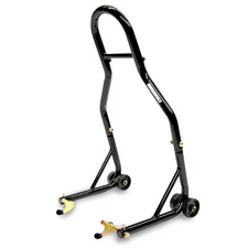 New Rear Spool Swingarm Black Motorcycle Wheel Lift Paddock Race Servicing Stand