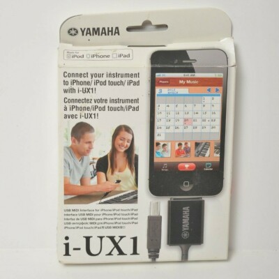 Yamaha i-UX1 USB MIDI Interface for iPhone iPod Touch iPad
