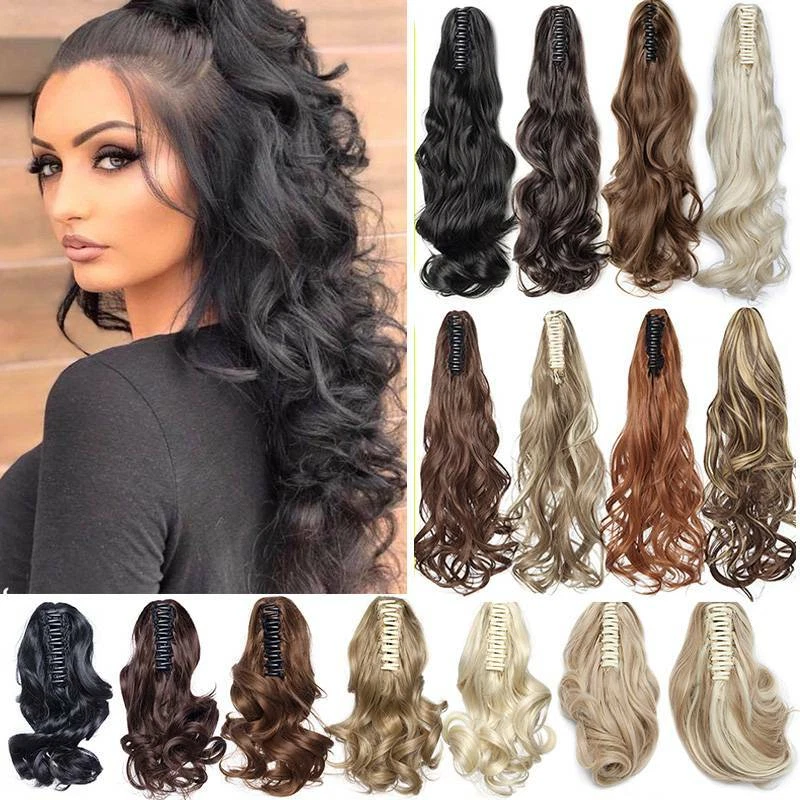 Human hair jaw clearance clip
