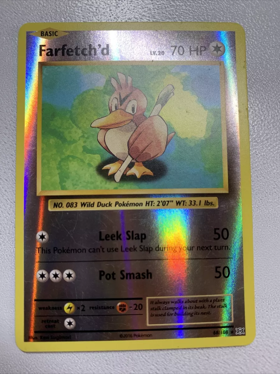 Pokemon - Farfetch39;d (68/108) - XY Evolutions - Reverse Holo