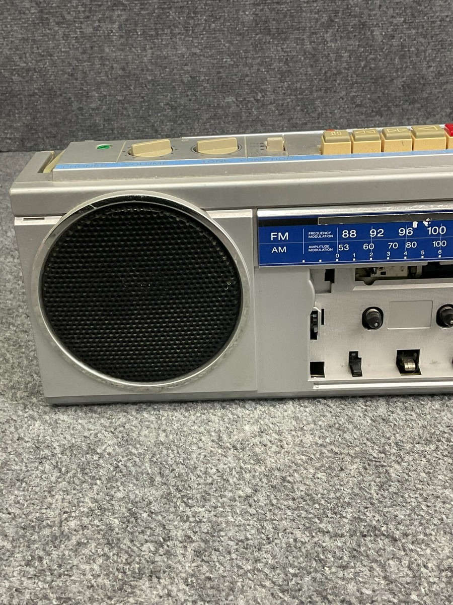 Sony Cfs-250 Vintage Boombox Fm/am Stereo Cassette-corder and