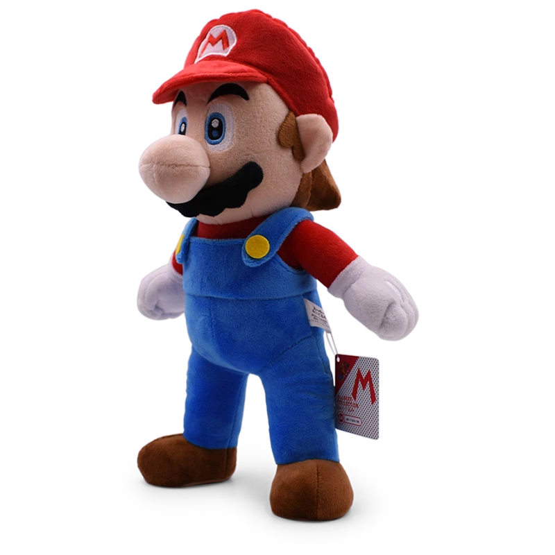 Muñeco de peluche suave Super Mario Bros Mario Luigi juguete de peluche cumpleaños Navidad niños regalo Foto 3 de 4