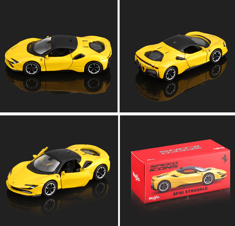 Maisto 1:64 Ferrari SF90 Stradale Diecast Metal Model Car New in