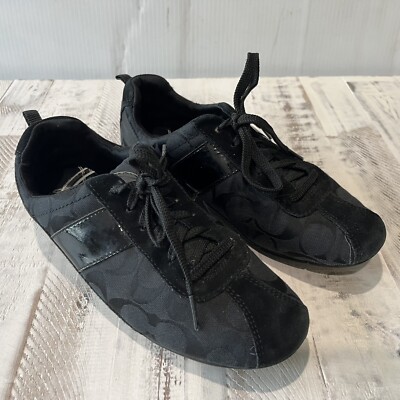 Coach Hadley Black Monogram Signature Size US Q1236