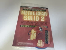NEW METAL GEAR SOLID 2 STRATEGY GUIDE FOR PS2 PLAYSTATION 2 W/2 GAMESHARK CD'S
