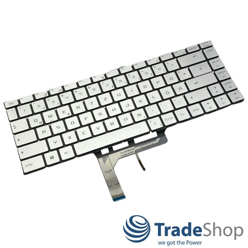 Oryginalna klawiatura notebooka DE QWERTZ do MSI GS65 Stealth Thin 8RE 8RF / Backlit - Zdjęcie 2 z 3