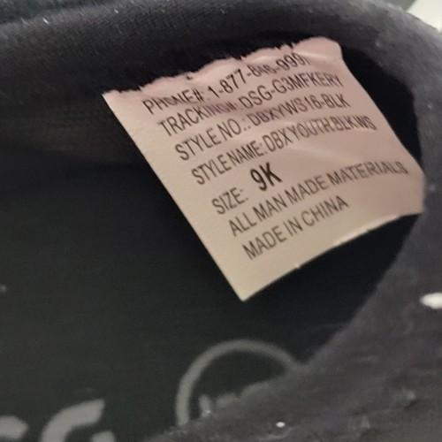 Sandalias deportivas de agua DSG para niños jóvenes talla 9K negras para niños pequeños/preescolares unisex - Imagen 10 de 11