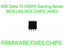 MSI Delta 15 A5EFK Gaming Series, ADMIN NO PASSWORD FIRMWARE BIOS CHIP AMD