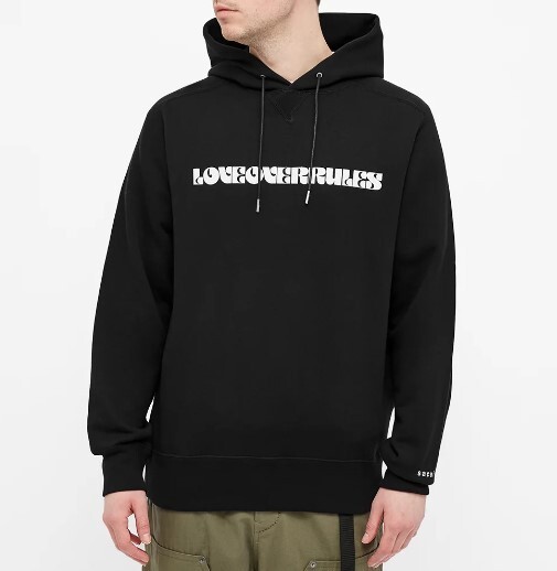 Sacai Hank Willis Thomas Unisex Top Lounge Thick Hoodie Sacai Hank Willis Thomas Unisex Top Lounge Thick Hoodie