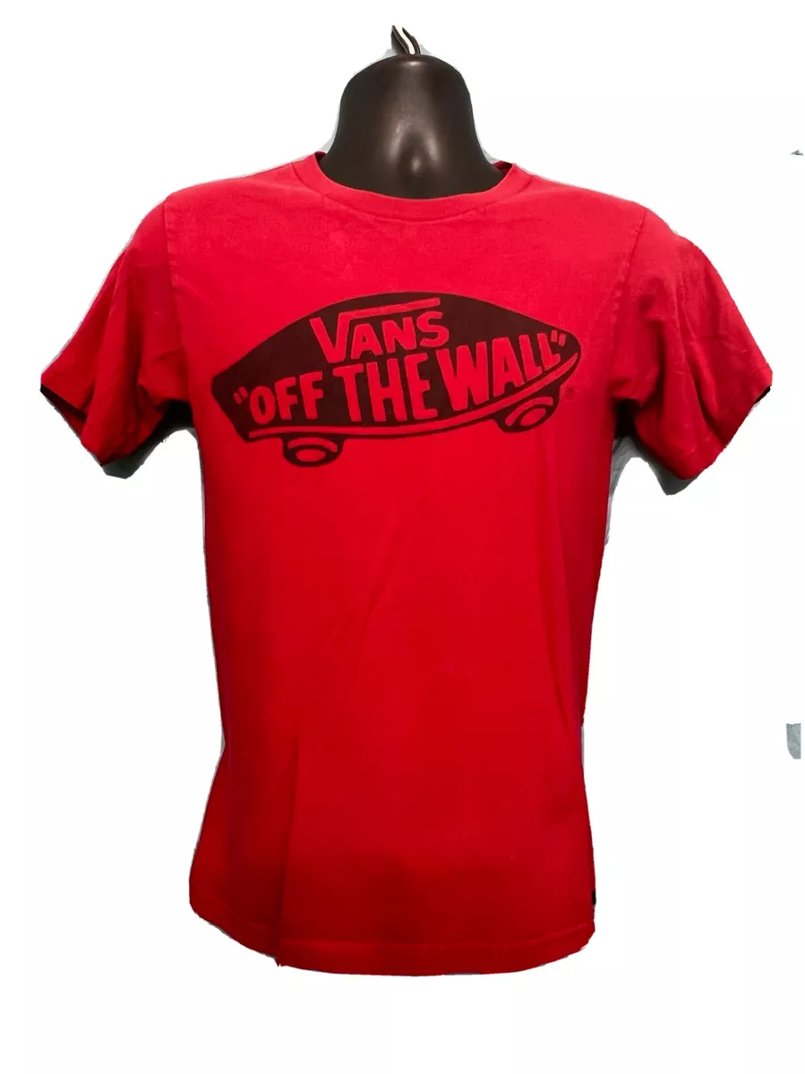 Red vans shirt mens 2025