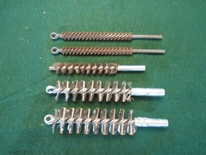 (lot of 5) Wire Bore / Tube Brush Set