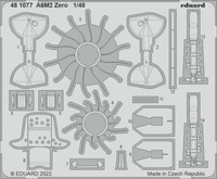 MW22 Eduard 481077 A6M2 Zero 1/48 Pe Set For Eduard