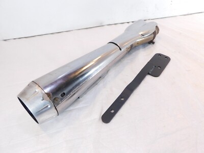 02-05 Harley Davidson V-Rod VRod VRSC VRSCR Bassani Chrome Exhaust Muffler