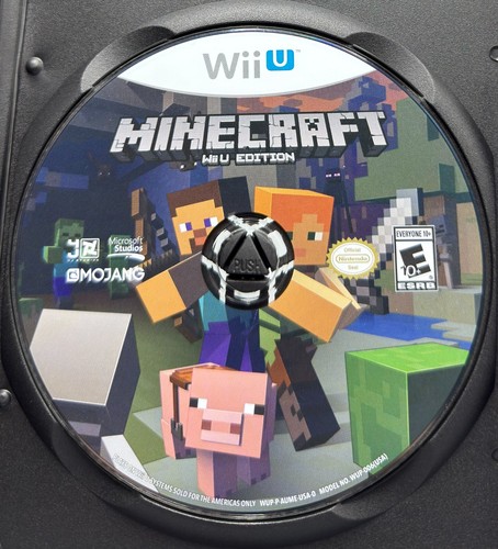 MINECRAFT WII U EDITION (NINTENDO WII U GAME) | DISC ONLY - TESTED/WORKS