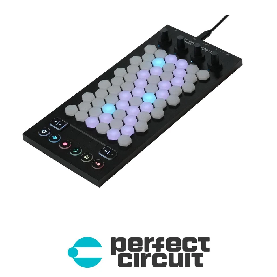 Intuitive Instruments Exquis Hexagonal MPE MIDI CONTROLLER NEU PERFEKTE SCHALTUNG