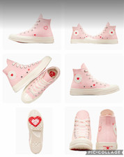 NEW Women CONVERSE Chuck 70 Y2K Heart Valentine's Day A09113C Love Shoes A10637C