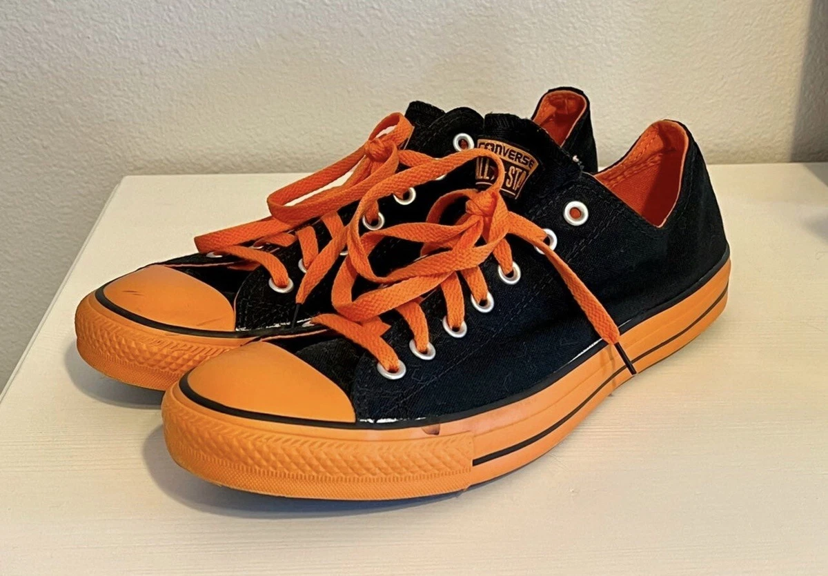 pumpkin converse shoes