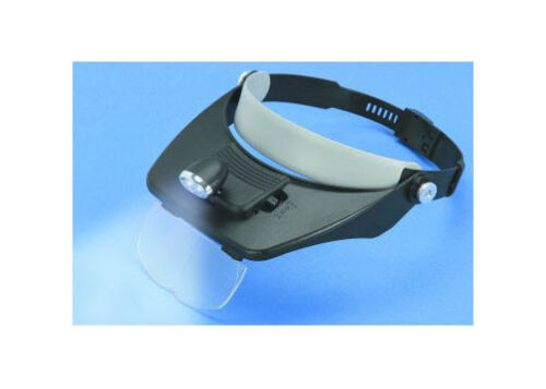 Magnifying Glasses with LED Light for  Eyelash Extensions w/ 4 different lenses - Picture 1 of 2