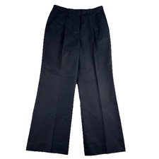 Brooks Brothers Womens Navy Advantage chino Dress Pants Sz 12, 31 29, Read DESC