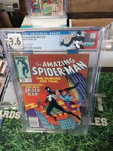 Amazing Spider-Man #252 CGC 9.6 1st Black Costume App Marvel 1984