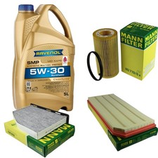 Inspektionspaket 5L 5W-30 für Audi A3 S3 quattro VW Golf VI 2.0 GTI Seat Leon