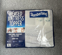 Slumberland Electric Heated Mattress Topper Underblanket Double Washable NWOT