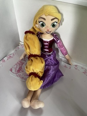 Disney Store Rapunzel 18  Plush Princess Doll EUC