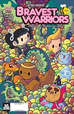 Bravest Warriors #29 Cover - A (BOOM! Studios February 2015) w/sleeve + board