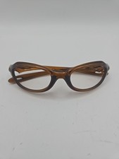 Oakley XS Five 03-452 Brown Oval Sunglasses Frames 49-20 USA Sports Youth